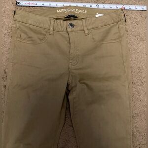 American Eagle Outfitters Tan Taupe Jegging 10 Regular